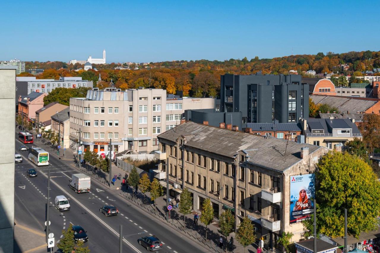 Panoramic City Centre Apartment By Polo Apartments Kaunas Buitenkant foto