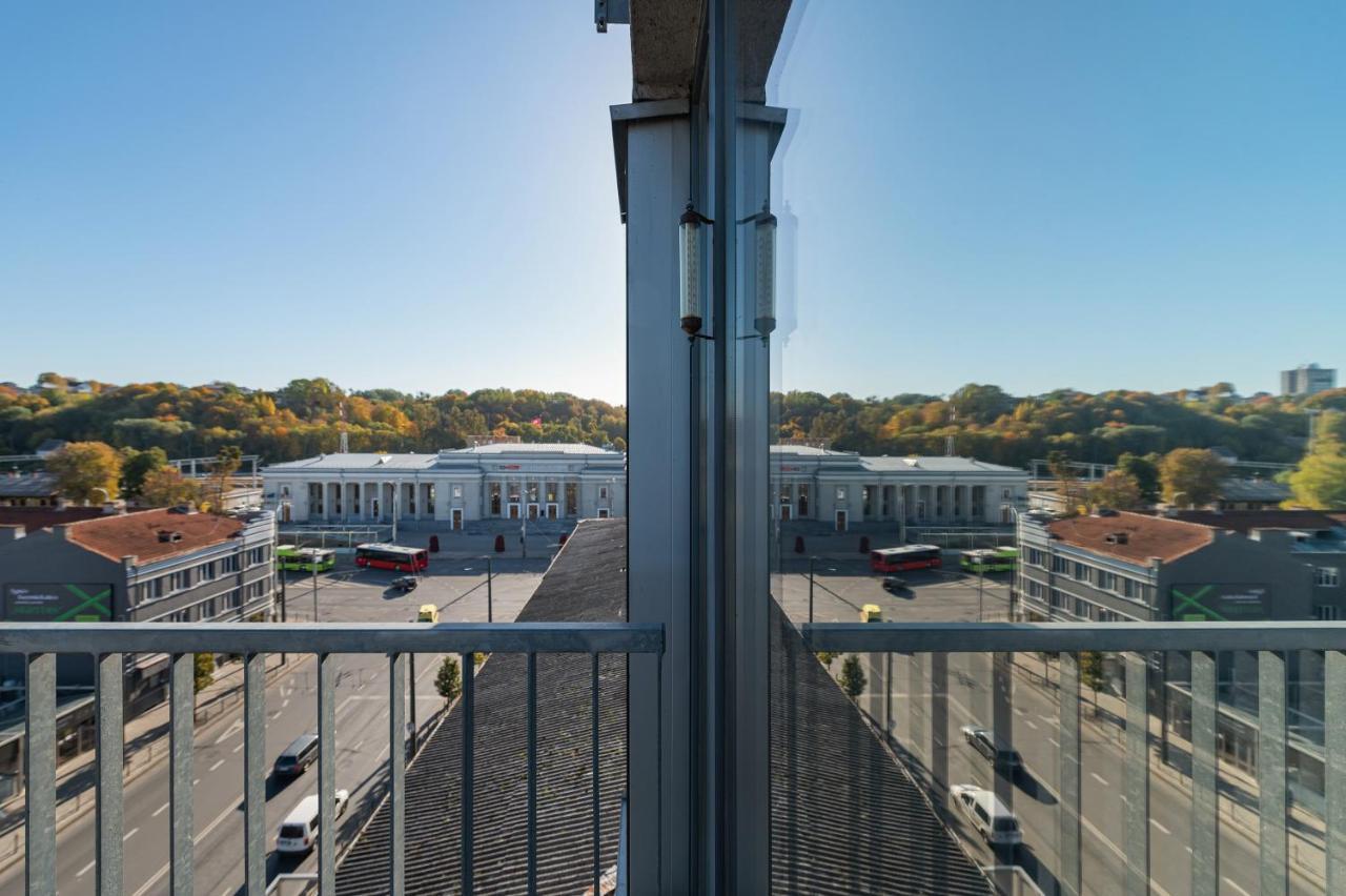 Panoramic City Centre Apartment By Polo Apartments Kaunas Buitenkant foto