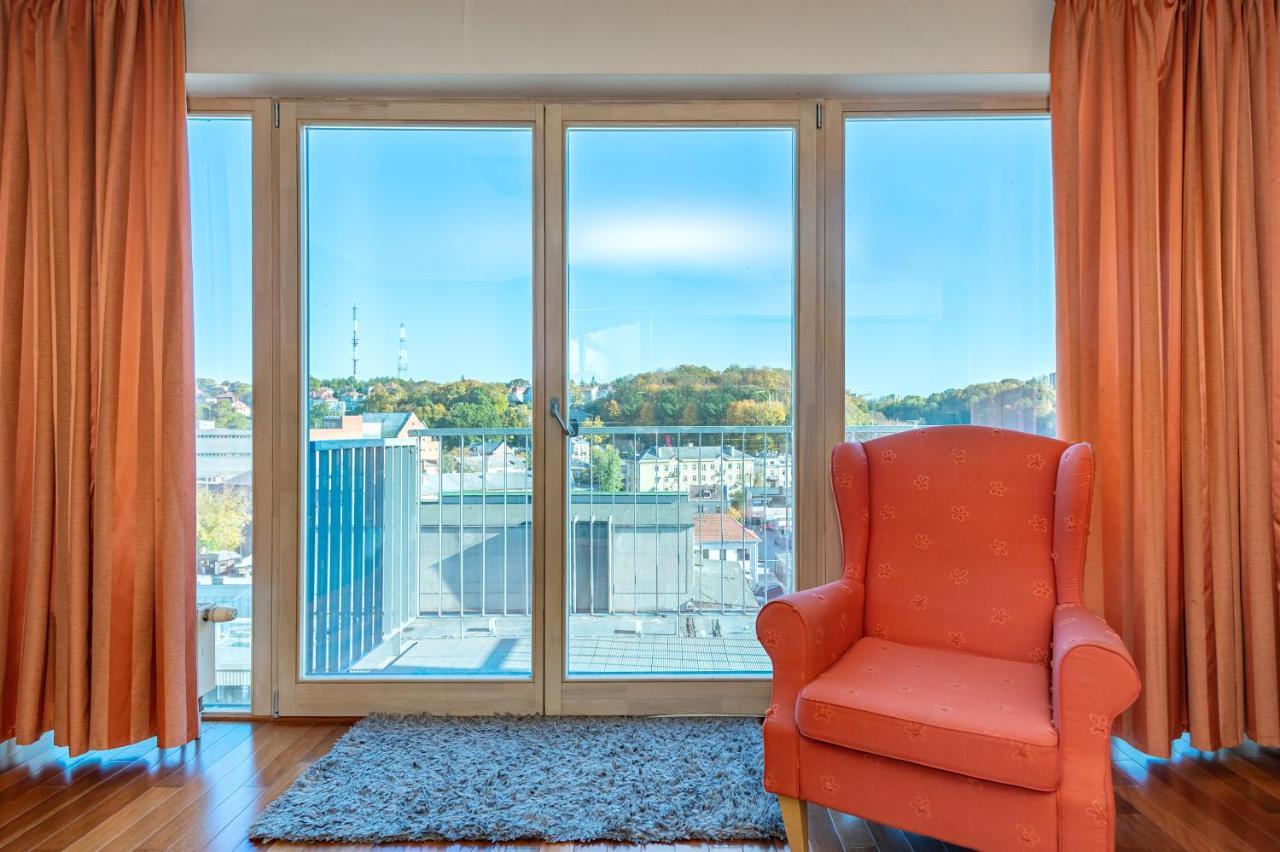 Panoramic City Centre Apartment By Polo Apartments Kaunas Buitenkant foto