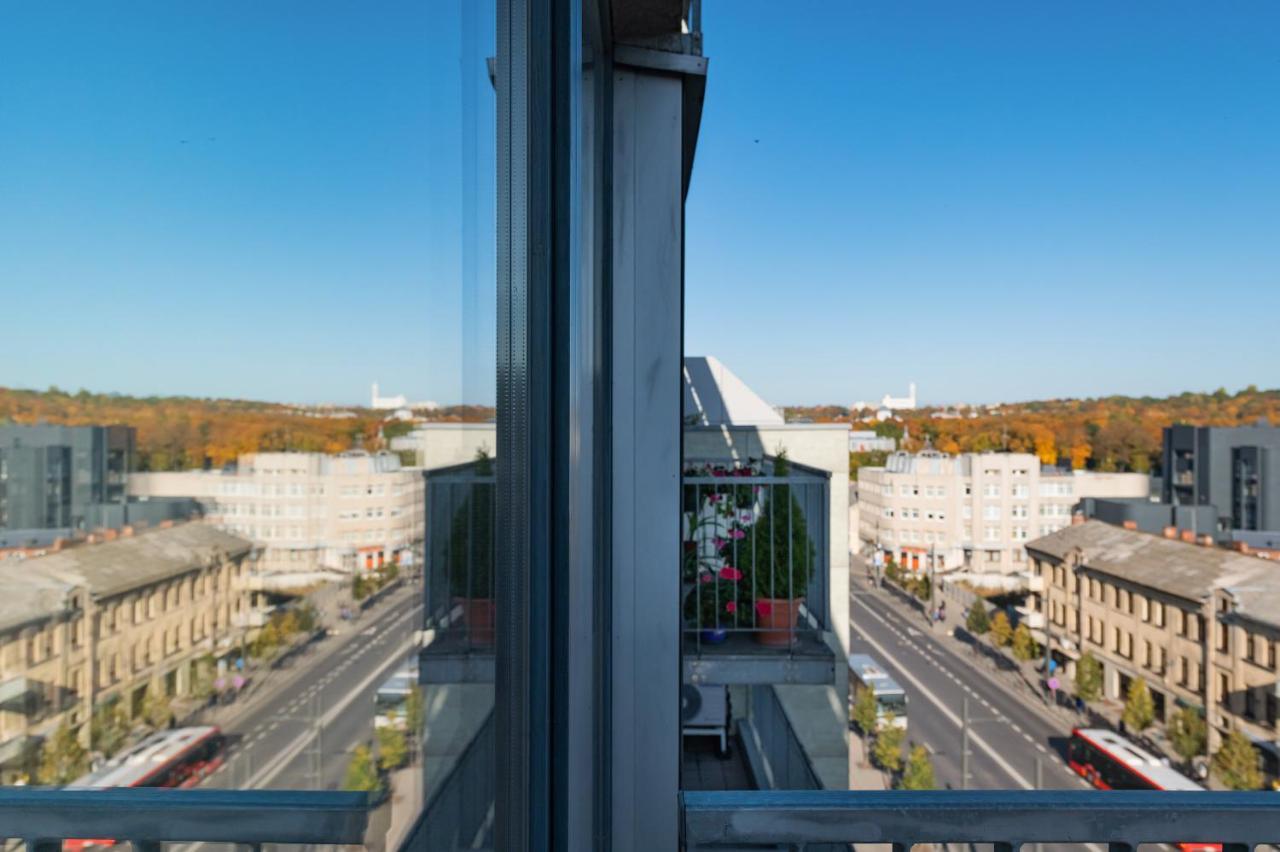 Panoramic City Centre Apartment By Polo Apartments Kaunas Buitenkant foto