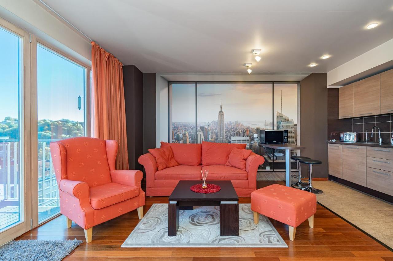 Panoramic City Centre Apartment By Polo Apartments Kaunas Buitenkant foto
